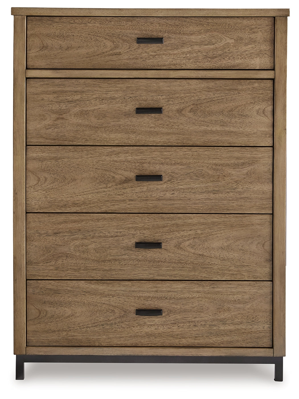 Tomtyn Light Brown Five Drawer Chest (Online Special Price) - Ornate Home
