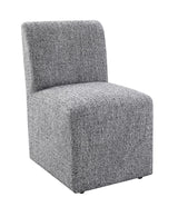 Tona Pewter Gray Dining Side Chair (Set of 2) - Ornate Home
