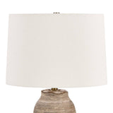 Tonachio Brown Etched Urn Table Lamp - Ornate Home