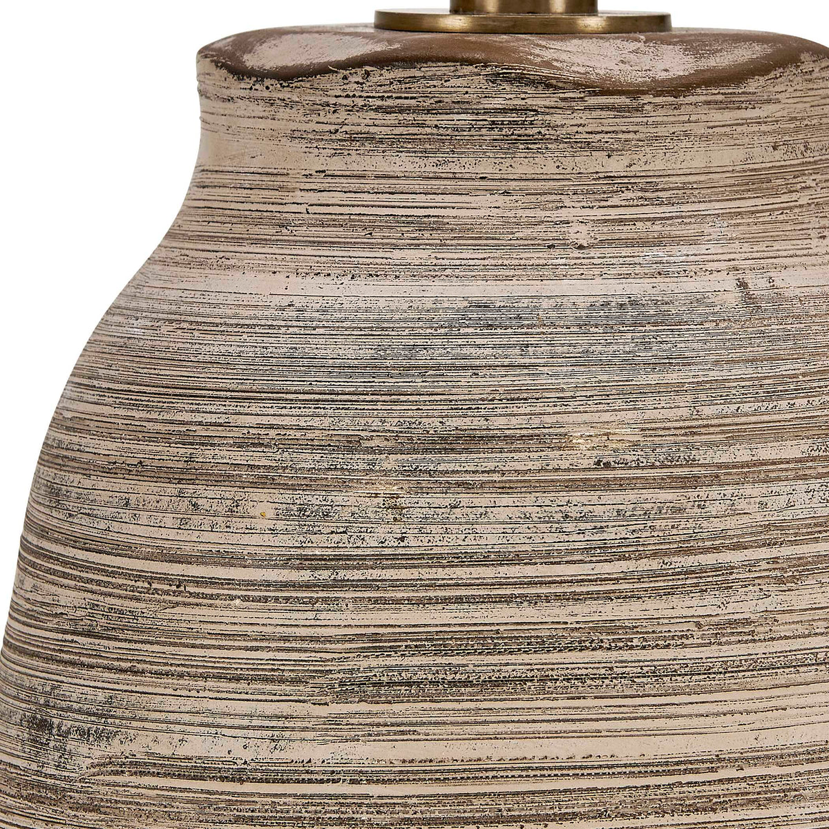 Tonachio Brown Etched Urn Table Lamp - Ornate Home