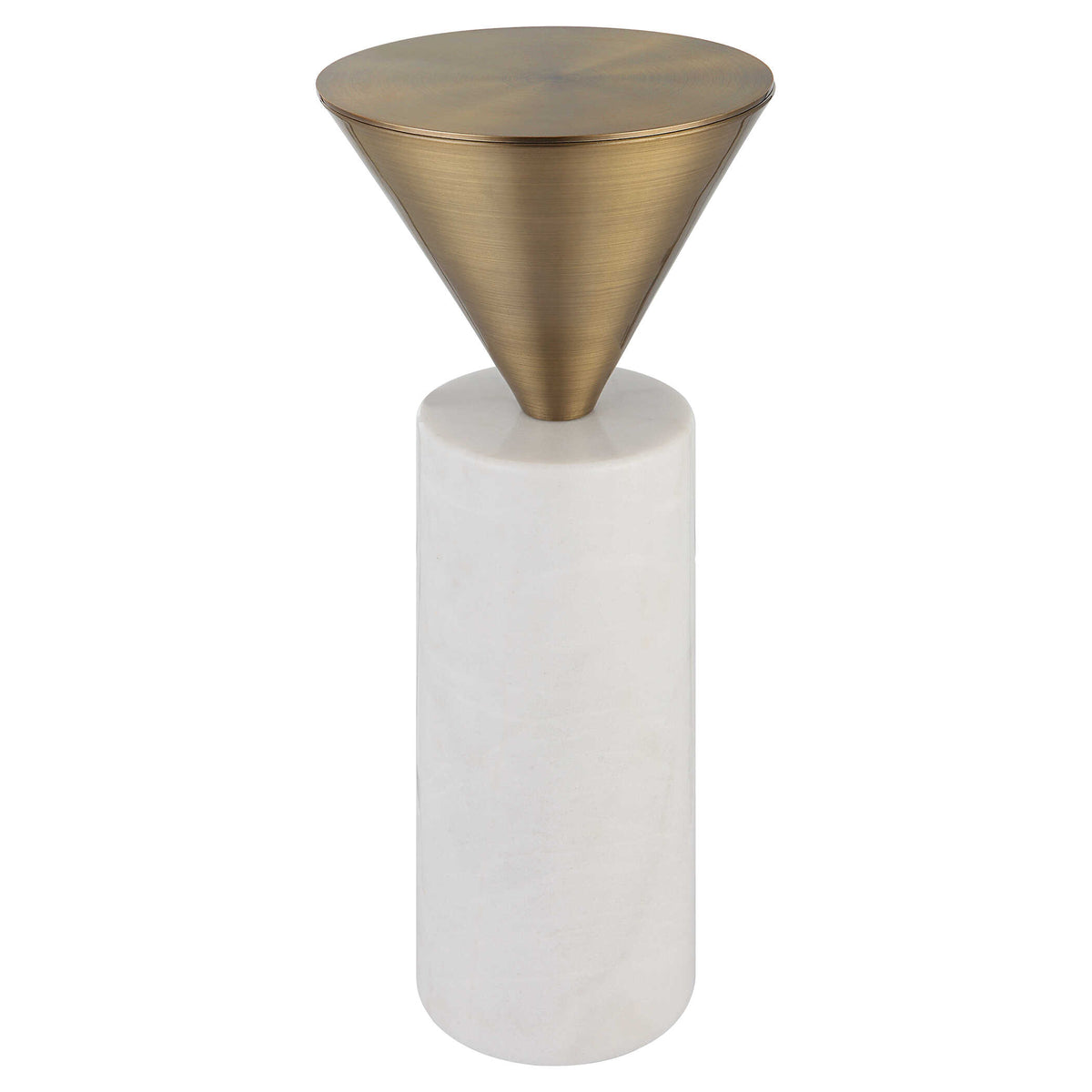 Top Hat Brass Drink Table - Ornate Home