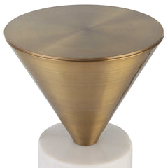 Top Hat Brass Drink Table - Ornate Home