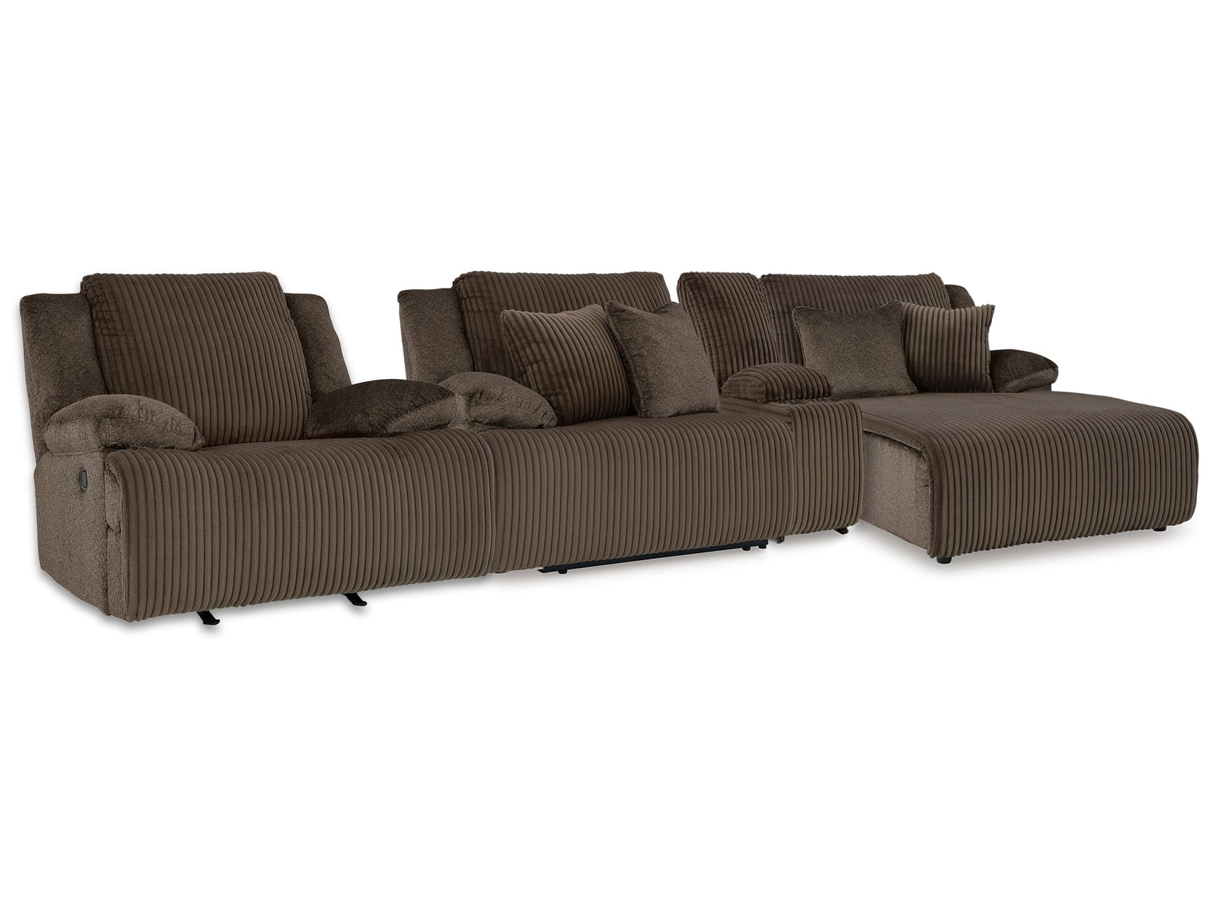 Top Tier 3-Piece Sectional and Recliner (Online Special Price) - Ornate Home