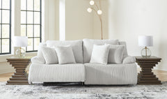 Top Tier Alloy 2-Piece Sectional Loveseat - Ornate Home