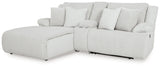 Top Tier Alloy 3-Piece Reclining Sectional Sofa with LAF Chaise (Online Special Price) - Ornate Home