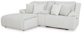Top Tier Alloy 3-Piece Reclining Sectional Sofa with LAF Chaise - Ornate Home