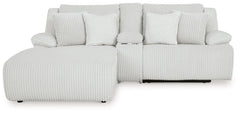 Top Tier Alloy 3-Piece Reclining Sectional Sofa with LAF Chaise - Ornate Home
