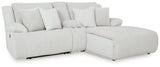 Top Tier Alloy 3-Piece Reclining Sectional Sofa with RAF Chaise (Online Special Price) - Ornate Home