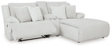 Top Tier Alloy 3-Piece Reclining Sectional Sofa with RAF Chaise (Online Special Price) - Ornate Home