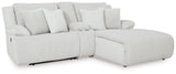 Top Tier Alloy 3-Piece Reclining Sectional Sofa with RAF Chaise - Ornate Home