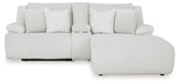 Top Tier Alloy 3-Piece Reclining Sectional Sofa with RAF Chaise - Ornate Home