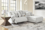 Top Tier Alloy 3-Piece Reclining Sectional Sofa with RAF Chaise - Ornate Home