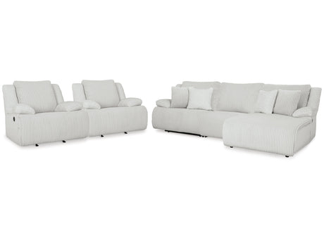 Top Tier Alloy 3-Piece Reclining Sectional and 2 Recliners - Ornate Home