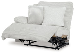 Top Tier Alloy 3-Piece Reclining Sectional and 2 Recliners - Ornate Home