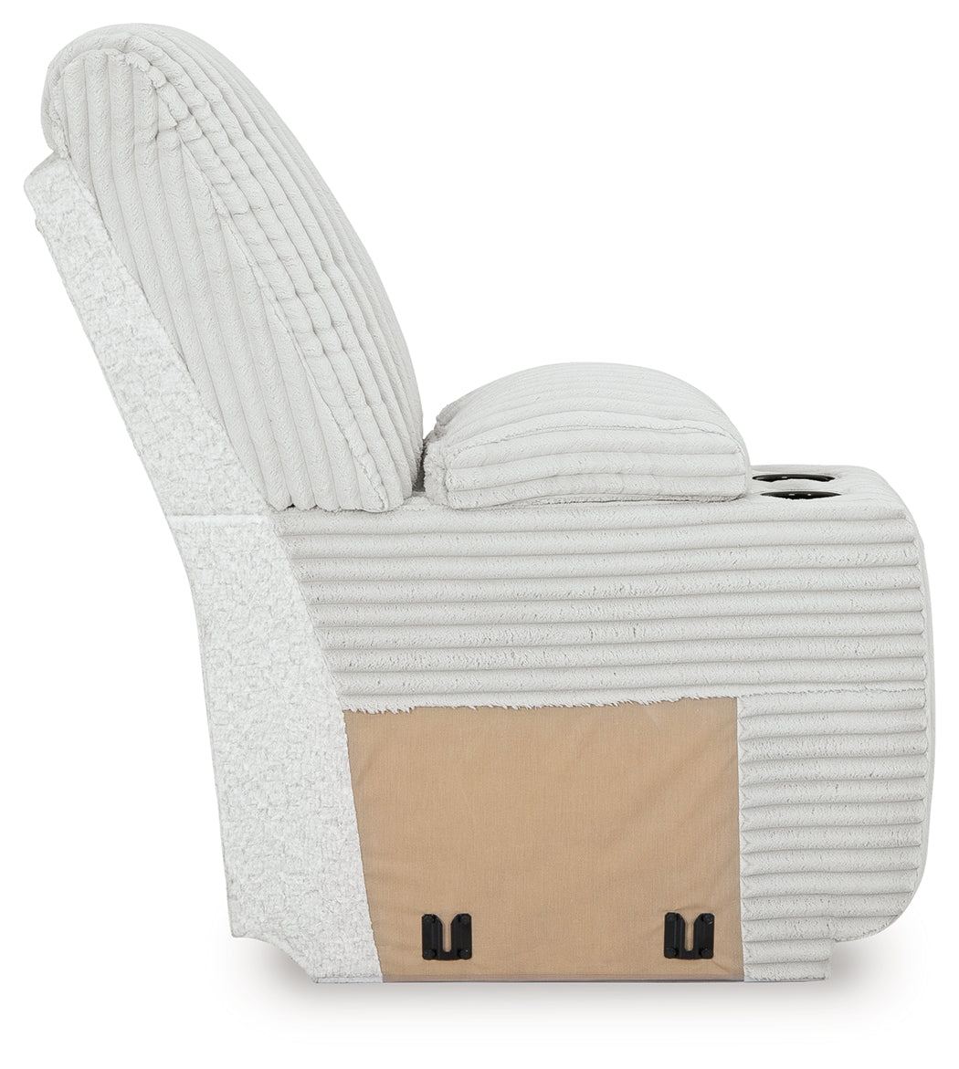 Top Tier Alloy 4-Piece Reclining Sectional with Chaise - Ornate Home