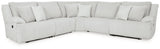 Top Tier Alloy 5-Piece Reclining Sectional (Online Special Price) - Ornate Home