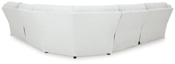 Top Tier Alloy 5-Piece Reclining Sectional - Ornate Home