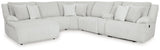 Top Tier Alloy 6-Piece Reclining Sectional with LAF Chaise (Online Special Price) - Ornate Home