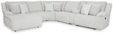 Top Tier Alloy 6-Piece Reclining Sectional with LAF Chaise - Ornate Home
