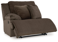 Top Tier Chocolate 3-Piece Reclining Sofa and 2-Piece Reclining Loveseat - Ornate Home