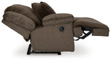 Top Tier Chocolate 3-Piece Reclining Sofa and 2-Piece Reclining Loveseat - Ornate Home