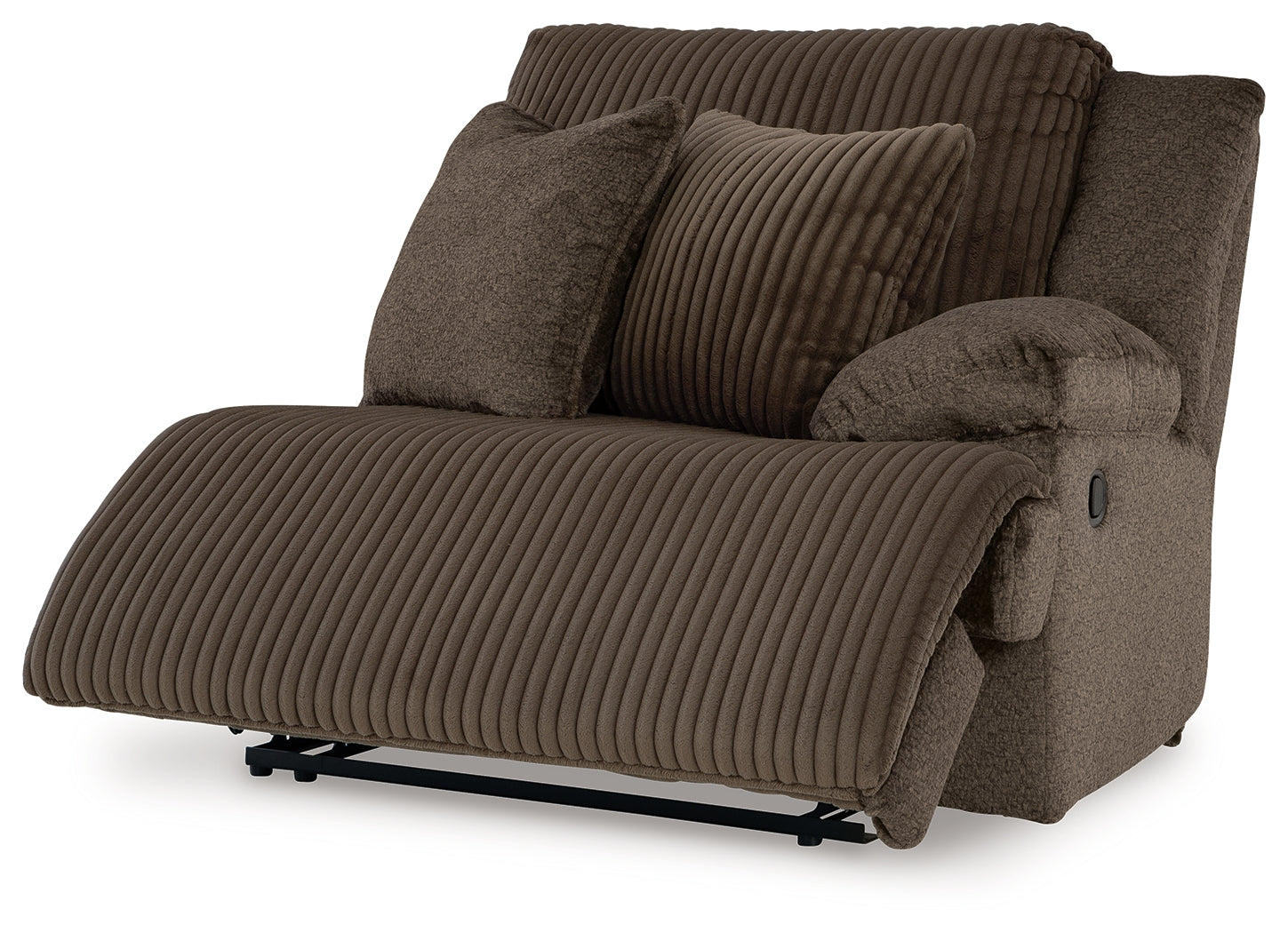 Top Tier Chocolate 3-Piece Reclining Sofa and 2-Piece Reclining Loveseat - Ornate Home