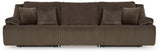 Top Tier Chocolate 3-Piece Sectional Sofa (Online Special Price) - Ornate Home