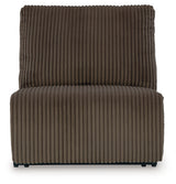 Top Tier Chocolate 3-Piece Sofa Chaise Sectional (Left Shape) - Ornate Home
