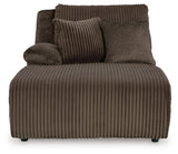 Top Tier Chocolate 3-Piece Sofa Chaise Sectional (Online Special Price) (Left Shape) - Ornate Home