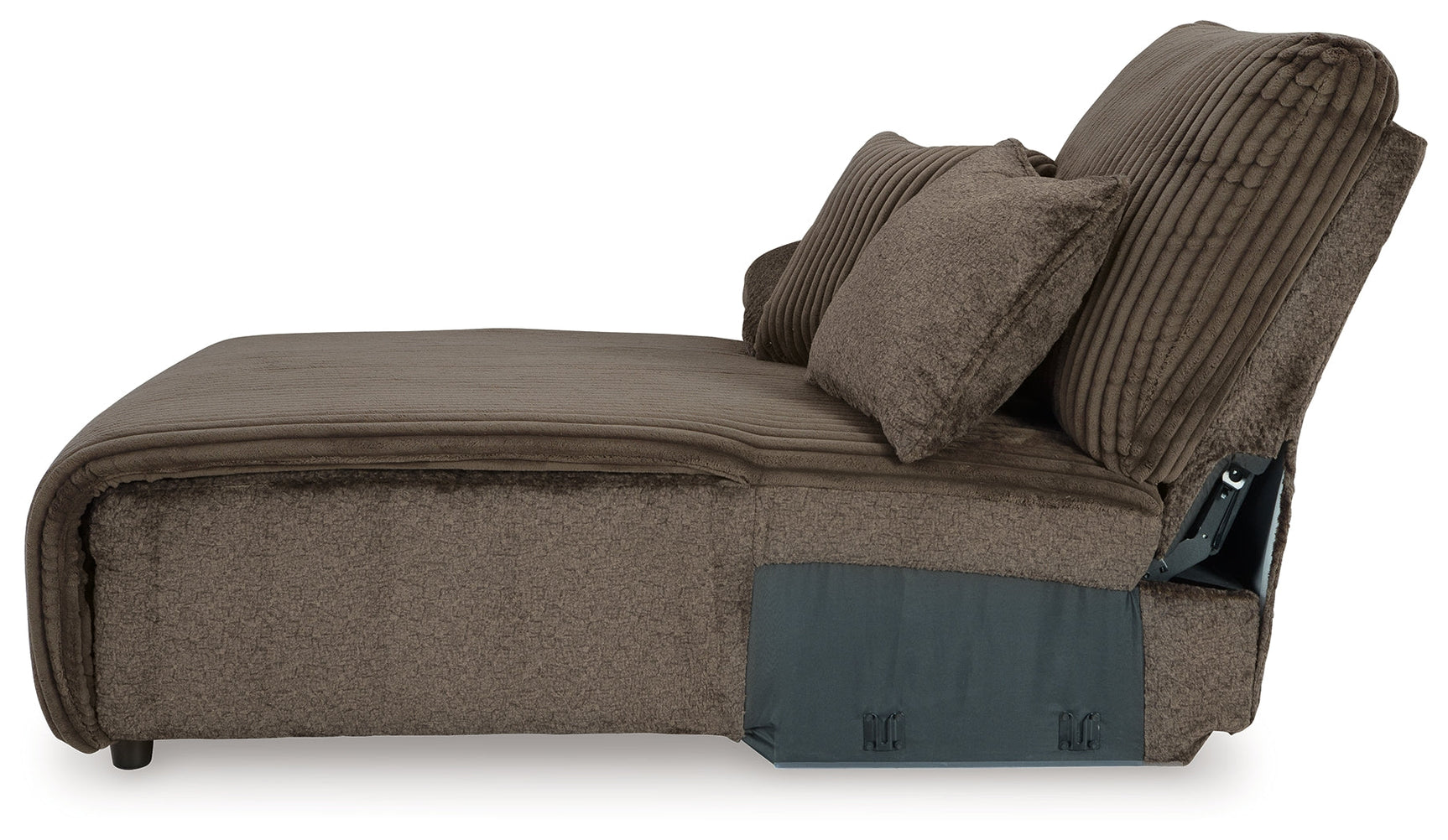 Top Tier Chocolate 3-Piece Sofa Chaise Sectional (Online Special Price) (Left Shape) - Ornate Home