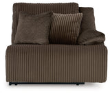 Top Tier Chocolate 3-Piece Sofa Chaise Sectional (Online Special Price) (Left Shape) - Ornate Home