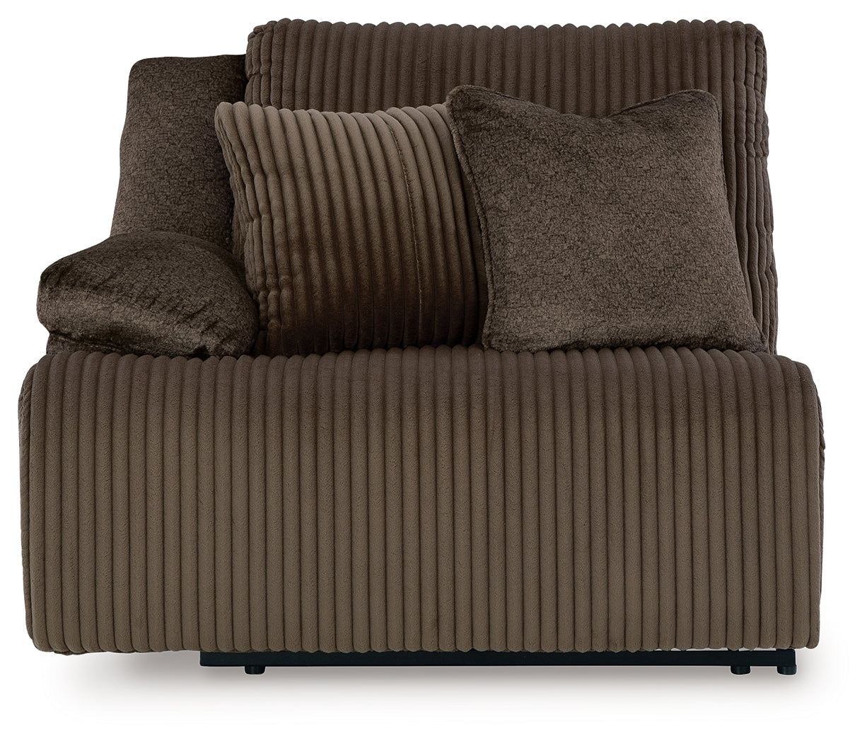 Top Tier Chocolate 3-Piece Sofa Chaise Sectional (Online Special Price) (Right Shape) - Ornate Home