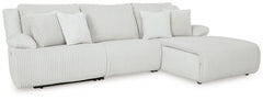 Top Tier Right Shape Alloy 3-Piece Sectional Sofa Chaise - Ornate Home