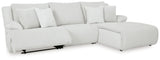 Top Tier Right Shape Alloy 3-Piece Sectional Sofa Chaise - Ornate Home