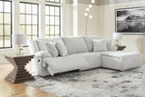 Top Tier Right Shape Alloy 3-Piece Sectional Sofa Chaise - Ornate Home