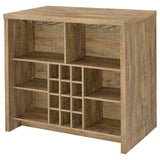 Topanga Mango Engineered Wood Freestanding Home Bar - Ornate Home