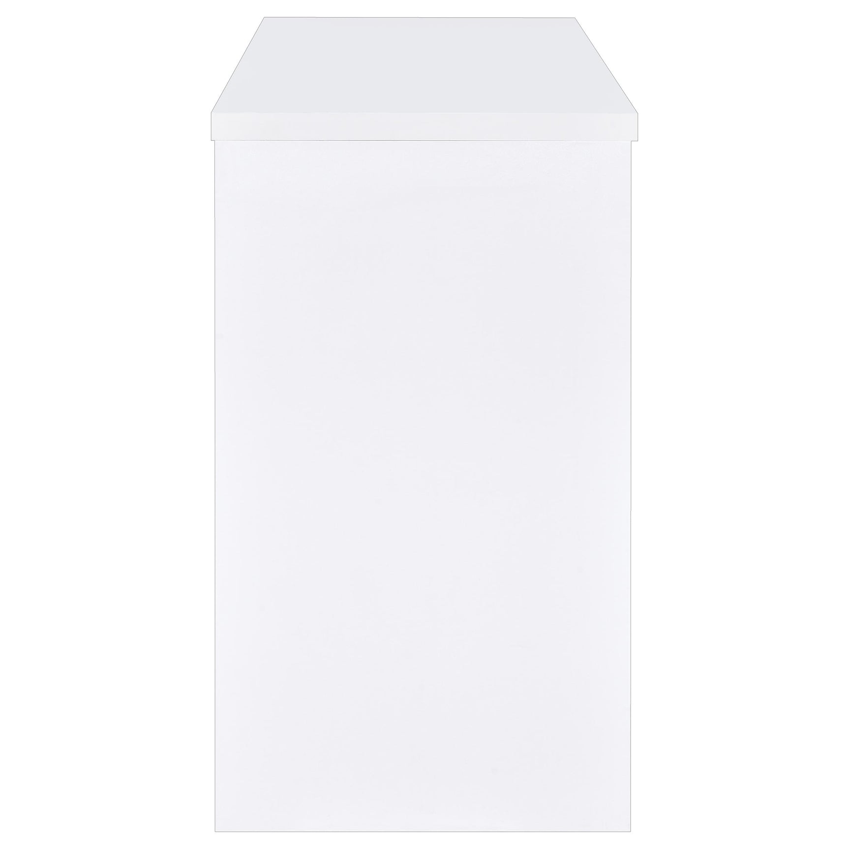 Topanga White Engineered Wood Freestanding Home Bar - Ornate Home