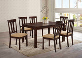 Topeka Brown Cherry Dining Table - Ornate Home