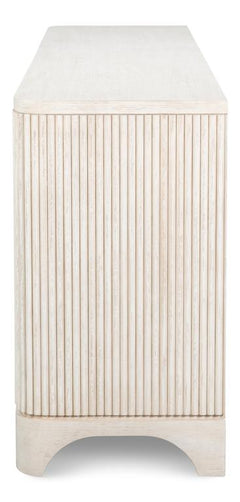 Topsail White Credenza - Ornate Home