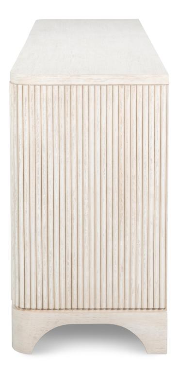 Topsail White Credenza - Ornate Home