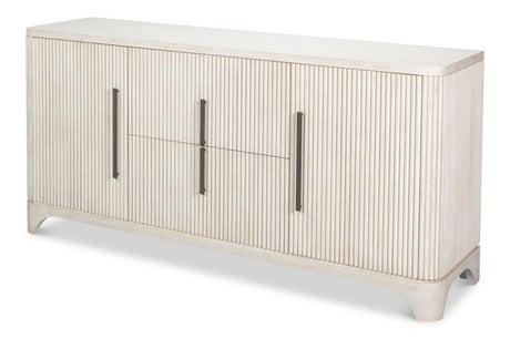 Topsail White Credenza - Ornate Home