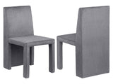 Tordera Grey Side Chair (Set of 2) - Ornate Home