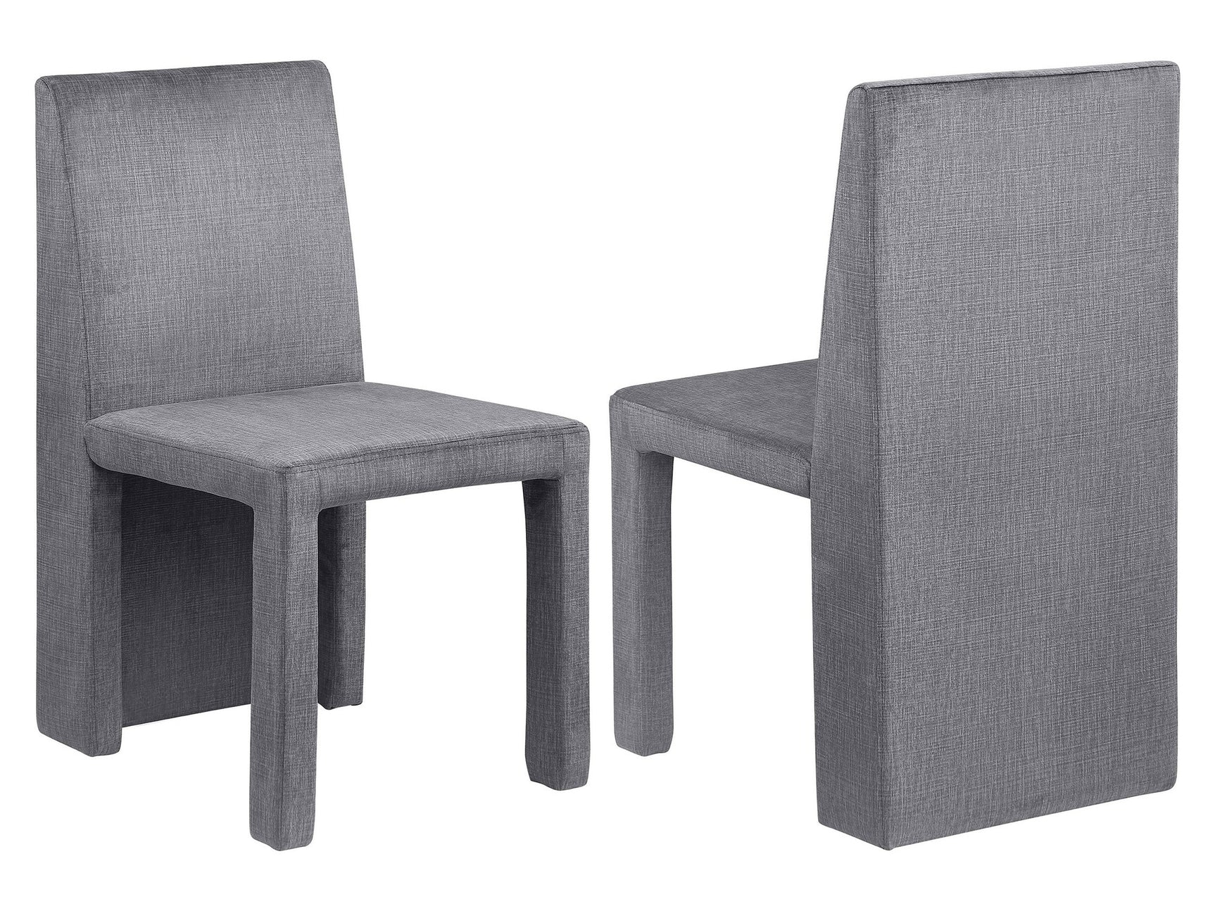 Tordera Grey Side Chair (Set of 2) - Ornate Home