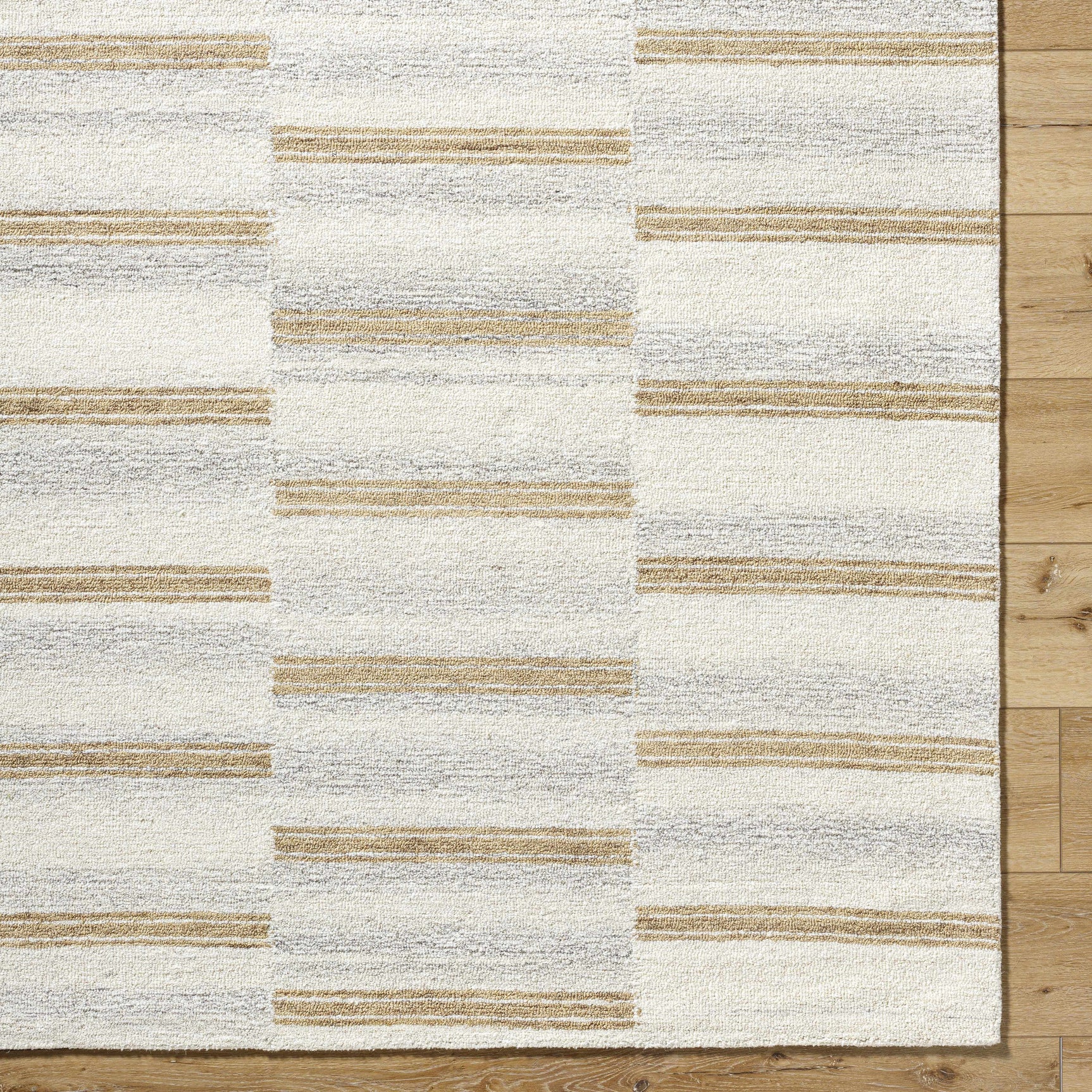 Toren Broken-Striped Area Rug - Ornate Home