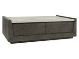 Tori Dark Brown 58" Coffee Table - Ornate Home