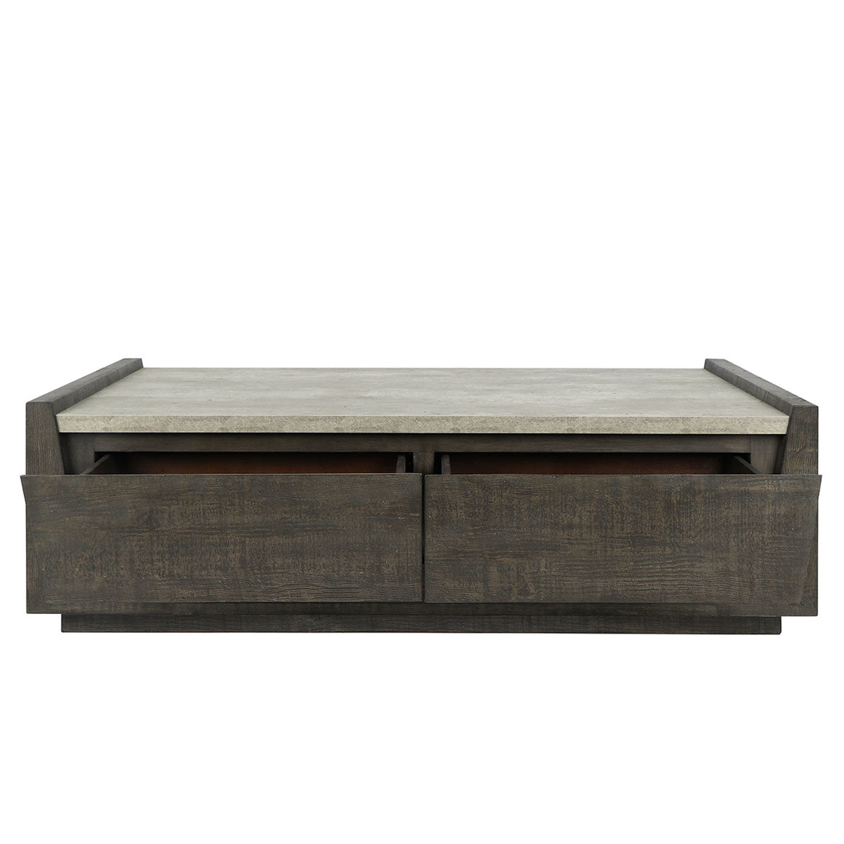 Tori Dark Brown 58" Coffee Table - Ornate Home