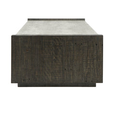 Tori Dark Brown 58" Coffee Table - Ornate Home
