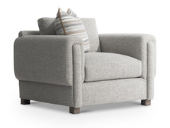 Tori Grey Fabric Chair - Ornate Home