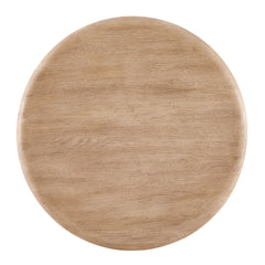 Tori Oak 31 Inch Round Indoor and Outdoor Patio Coffee Table - Ornate Home