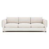 Tori Portobello Sofa Without Pillows - Ornate Home